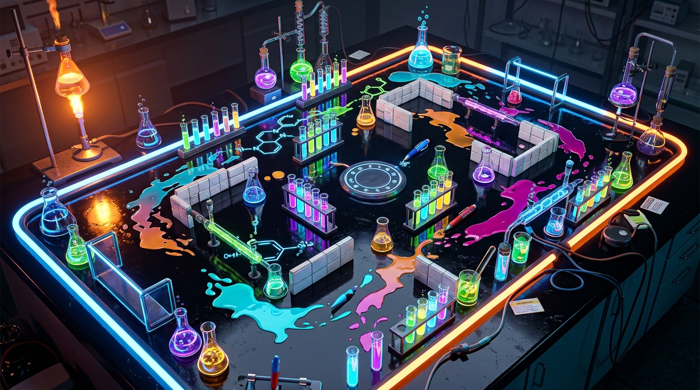 Science Lab Station Desk